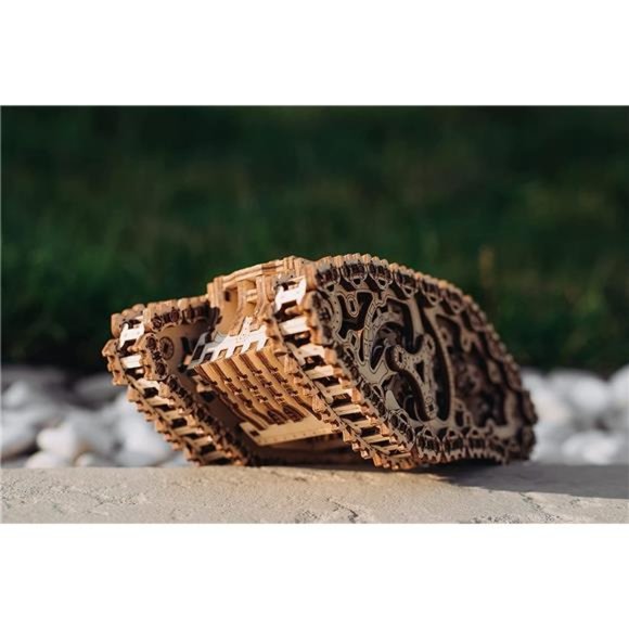 Wood Trick Steam Tank 3D Wooden Puzzles for Adults and Kids, Rides up to 8 ft - Picture 2 of 6